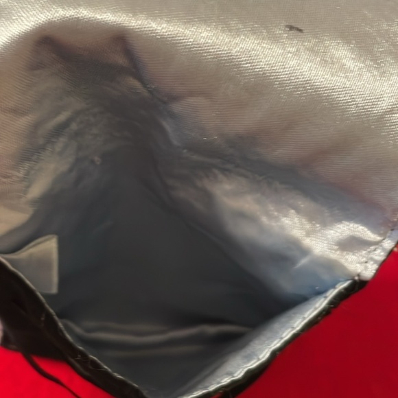 Thierry Mugler Adjustable Size Fold-over Jewelry/Accessories Pouch- Black Velvet - Picture 6 of 7